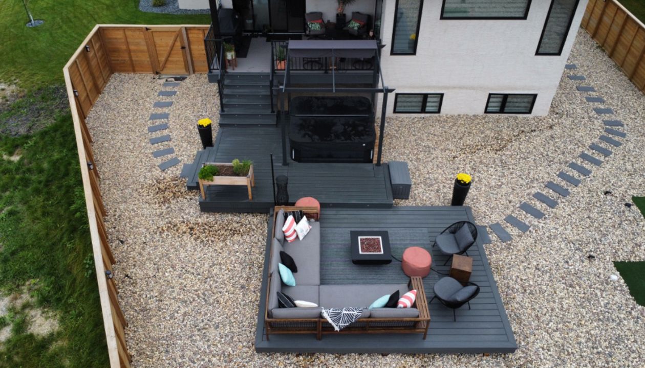 Trex Winchester Grey Decking