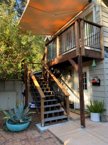 Trex Decking and stairs