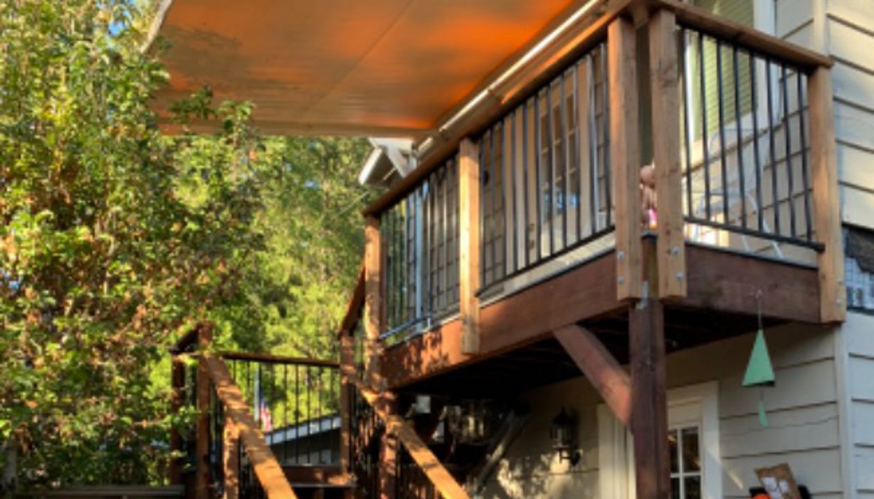 Trex Decking and stairs