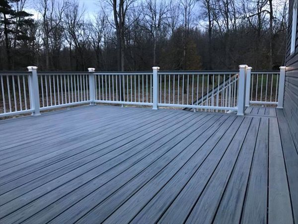 Lighted post caps at a nice ambiance to any project.