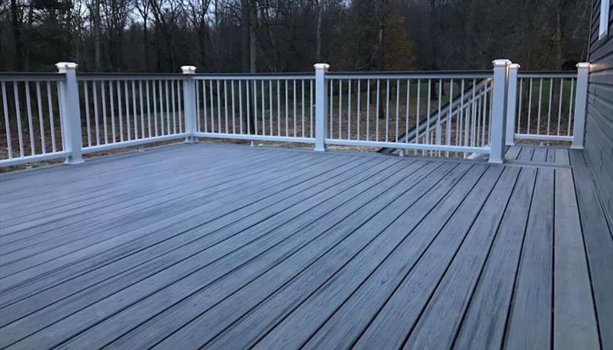 Lighted post caps at a nice ambiance to any project.