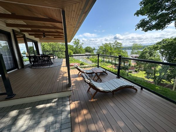 Deck build in Saugerties, NY