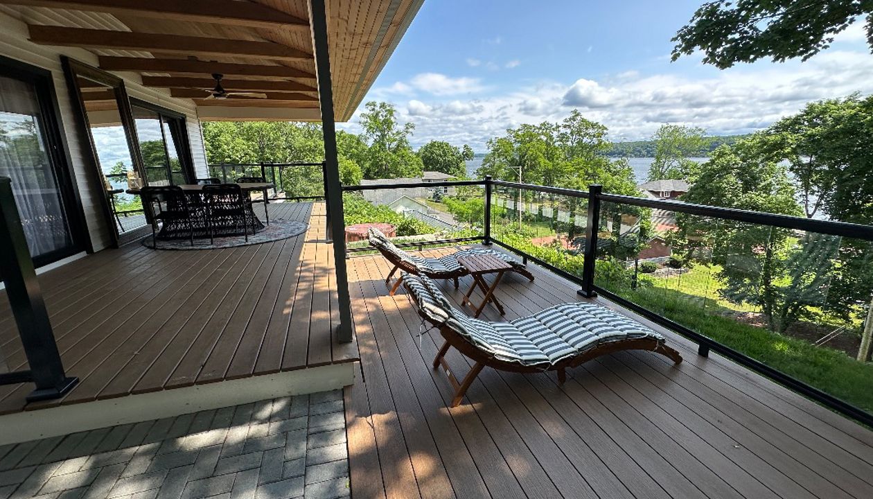 Deck build in Saugerties, NY