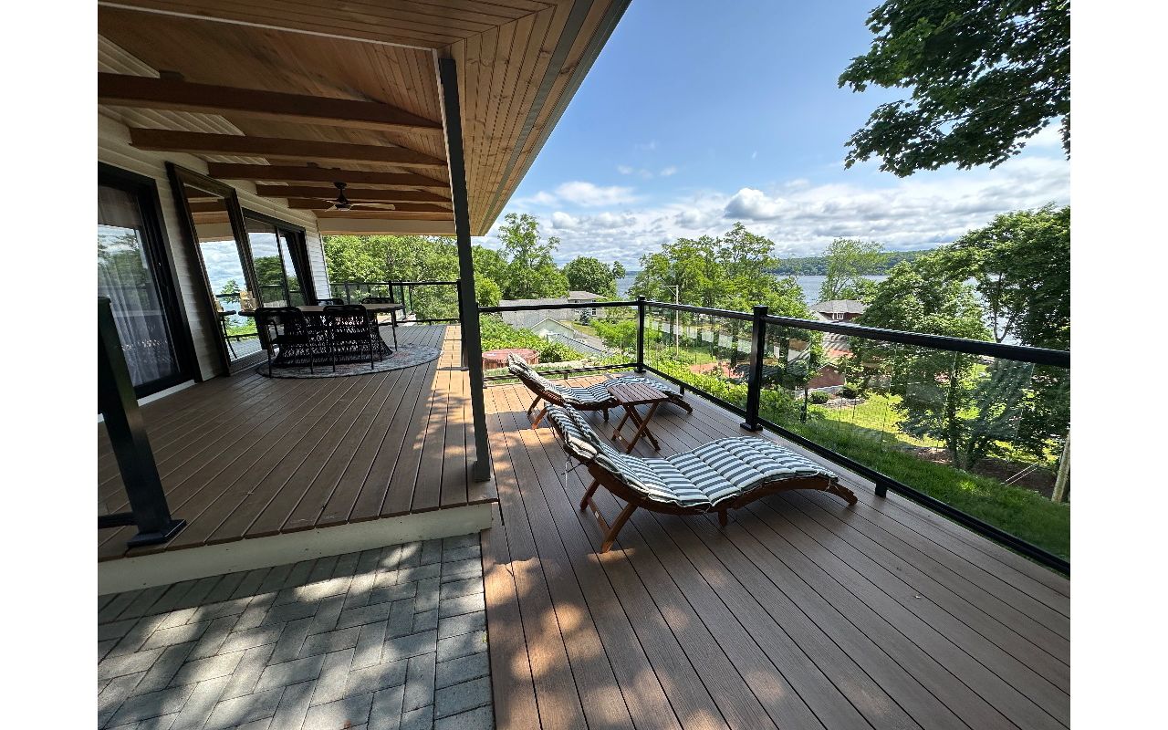 Deck build in Saugerties, NY