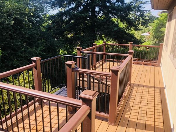 Trex Transcend decking and railing