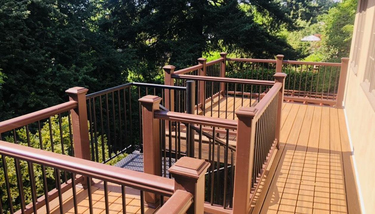 Trex Transcend decking and railing