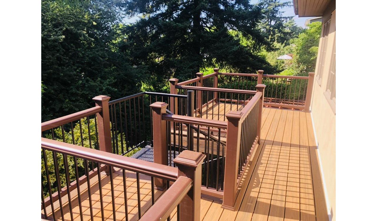 Trex Transcend decking and railing
