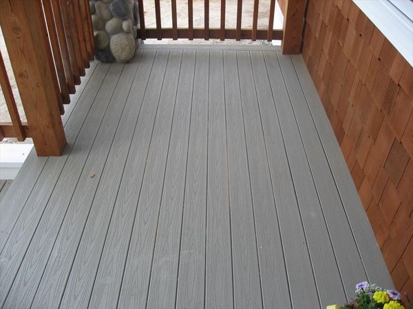 Pacific Grove Gravel Path porch decking