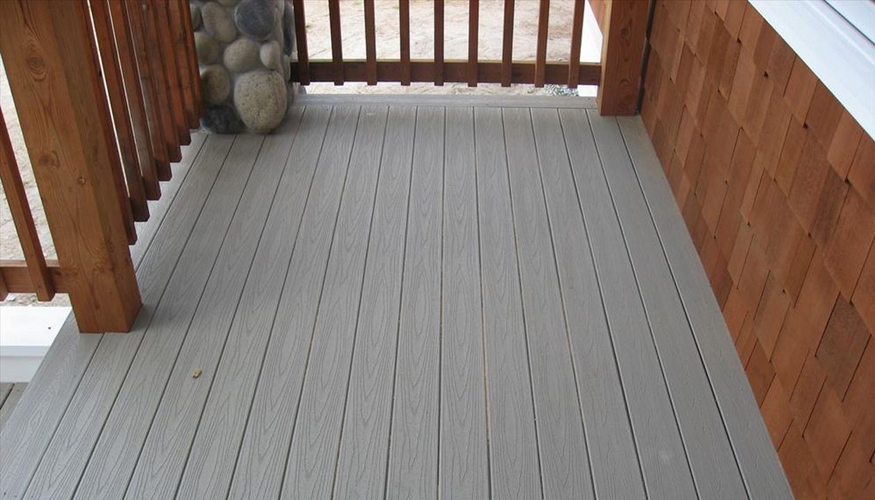 Pacific Grove Gravel Path porch decking