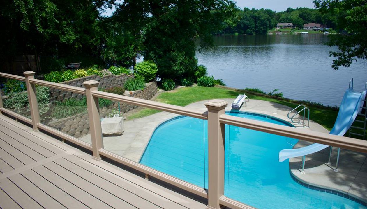 Custom deck in North West Indiana