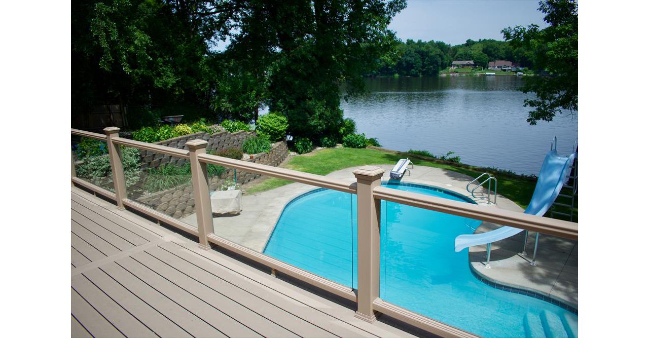 Custom deck in North West Indiana