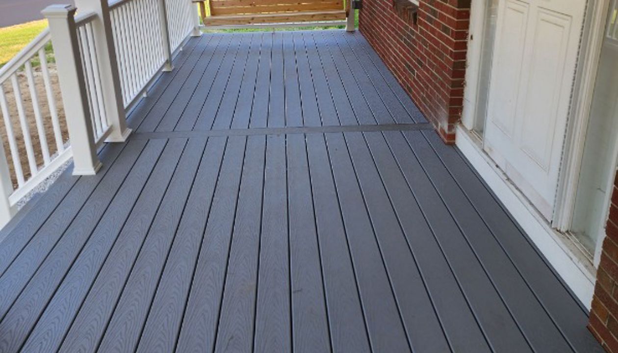 Pebble Grey Farmers porch