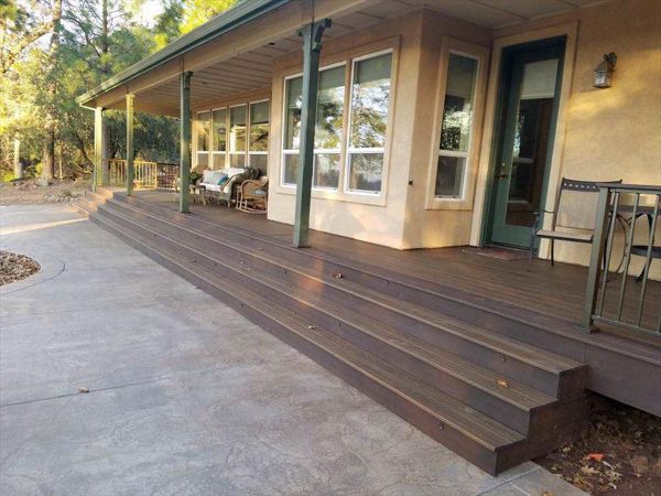 Trex Transcend Spiced Rum Deck - Placerville, CA