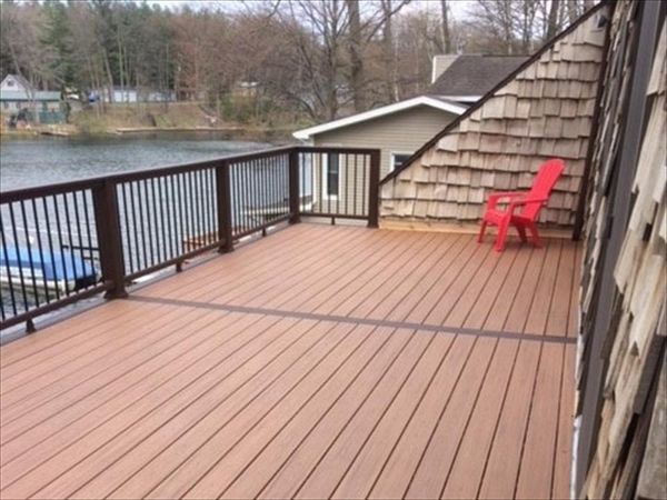 Custom composite deck