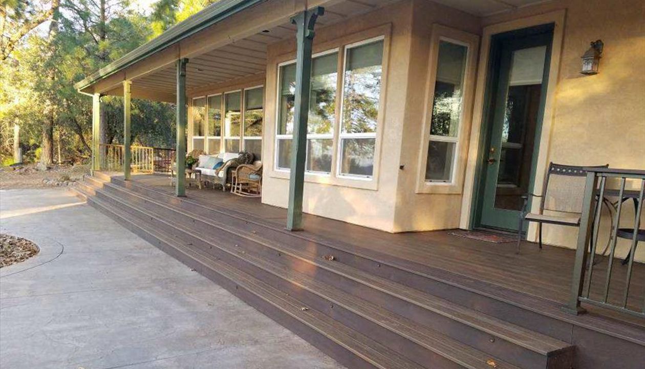 Trex Transcend Spiced Rum Deck - Placerville, CA