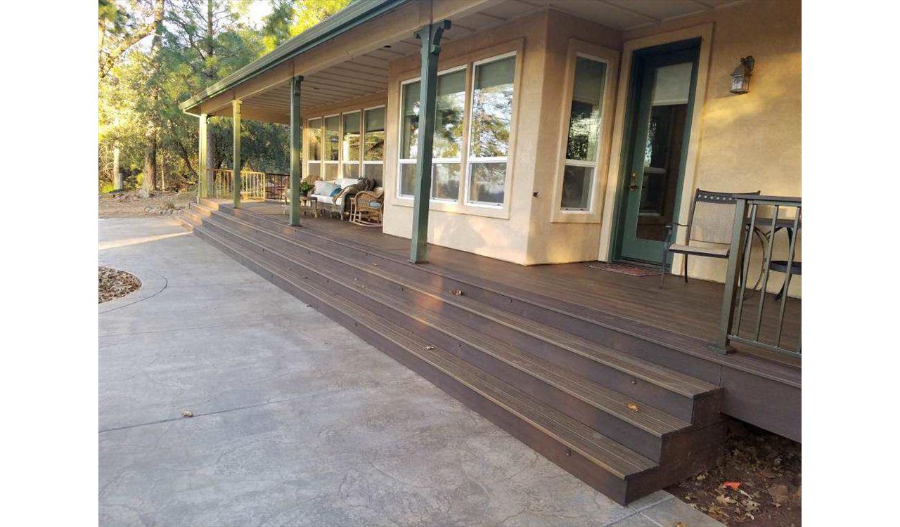 Trex Transcend Spiced Rum Deck - Placerville, CA