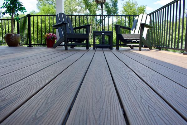 Trex furniture and Transcend decking.
