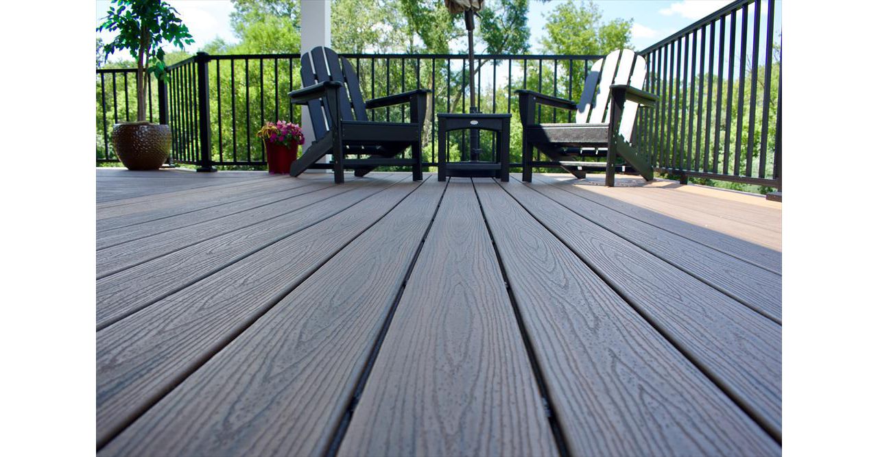 Trex furniture and Transcend decking.