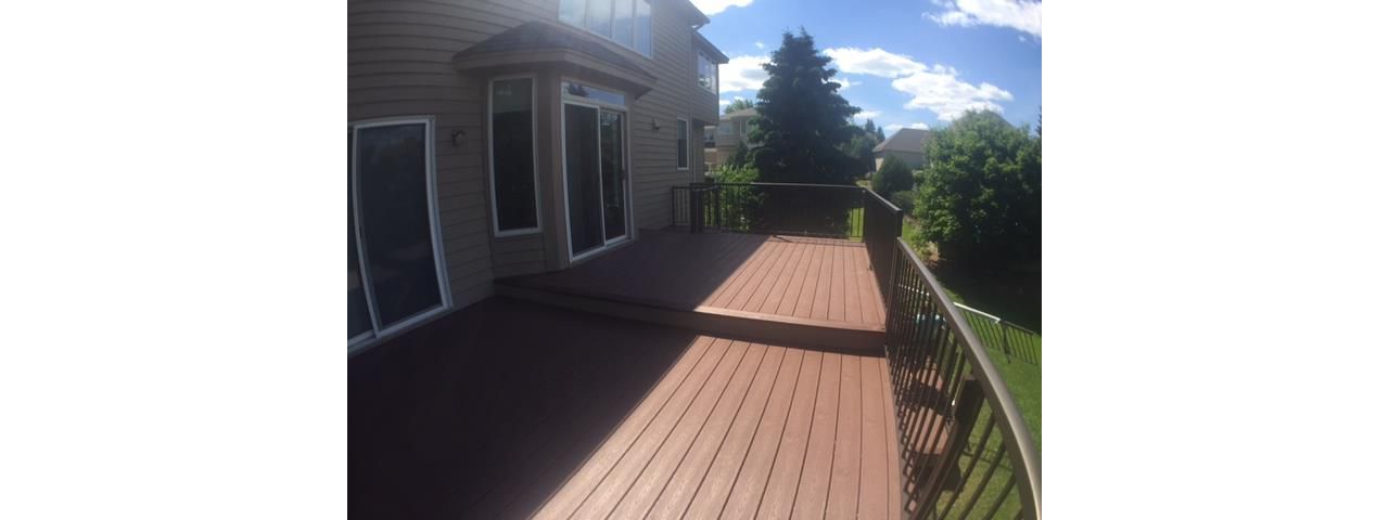 Trex Transcends Deck w/Alum Rail Eagan, MN