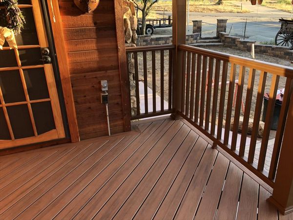 Tiki Torch Alpine Deck