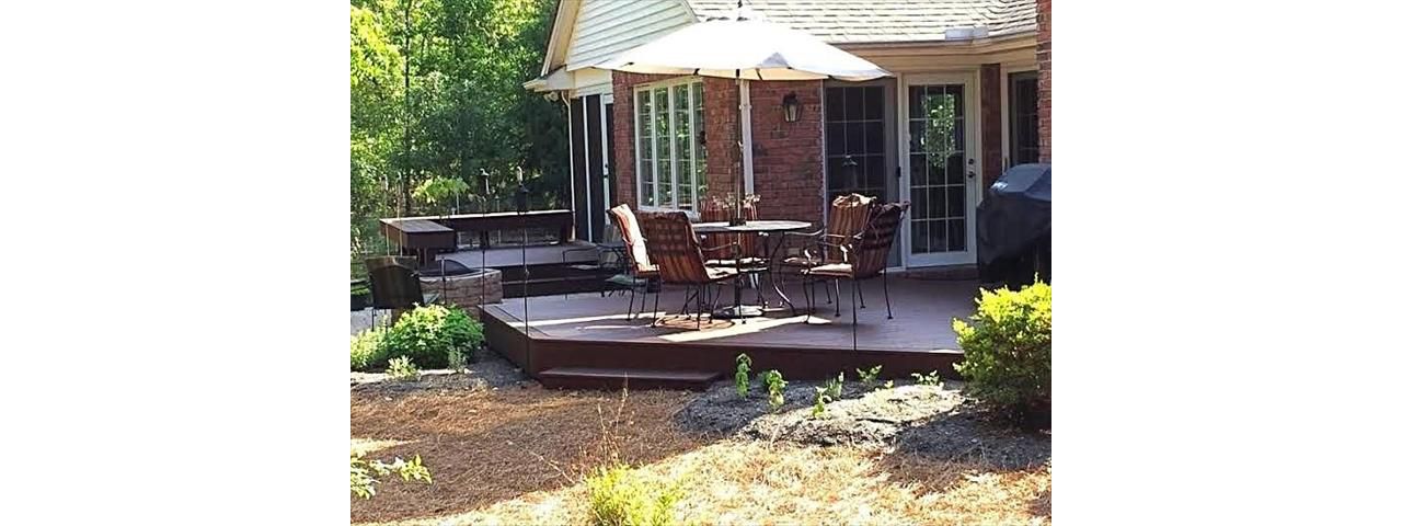 Trex Transcend deck in Pinehurst