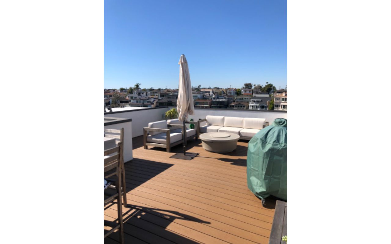 Rooftop Trex Deck. Corona Del Mar