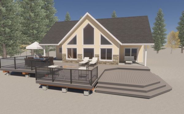 3D Model of deck