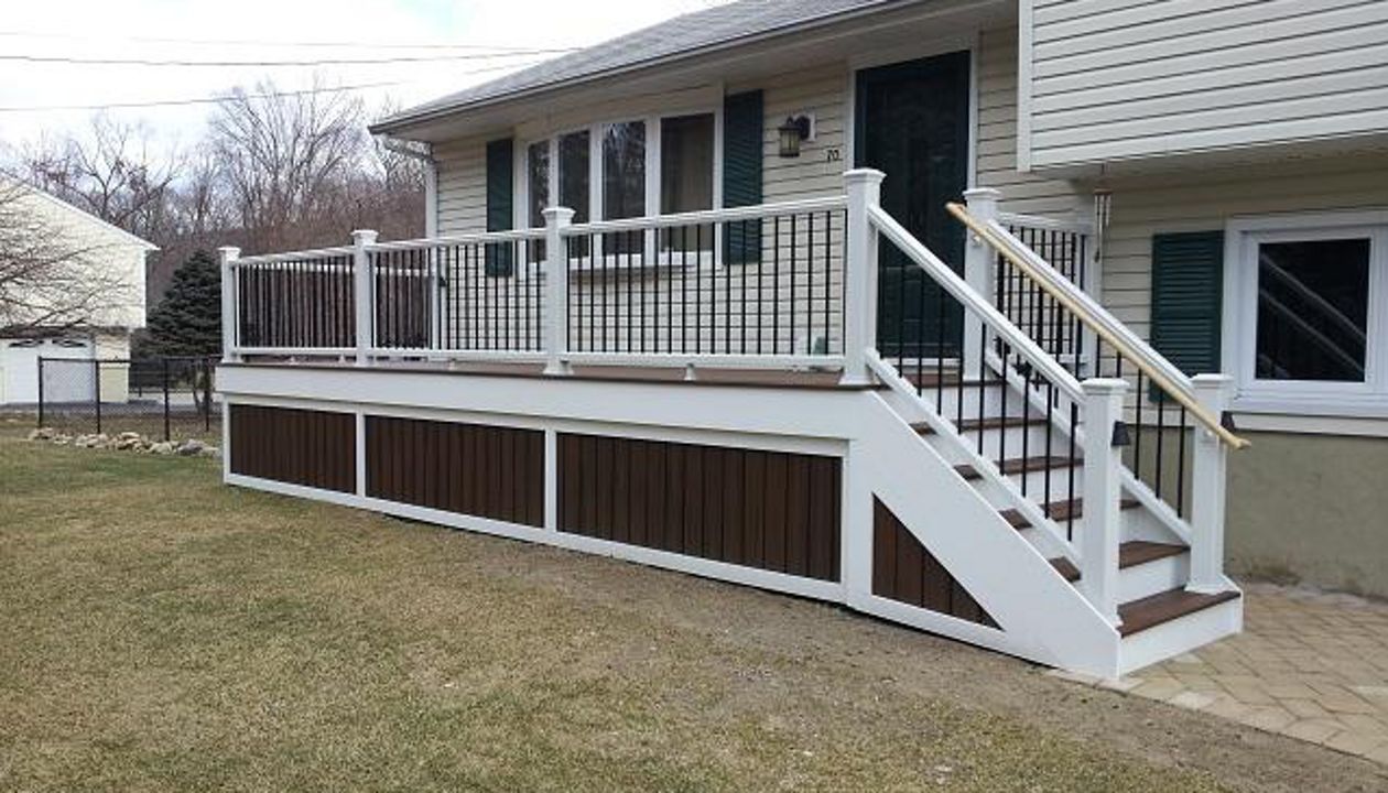 Spiced Rum with custom skirting panels in Ringwood, NJ