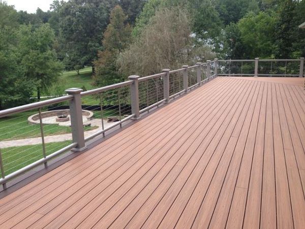 Trex with Feeney Cable Rail