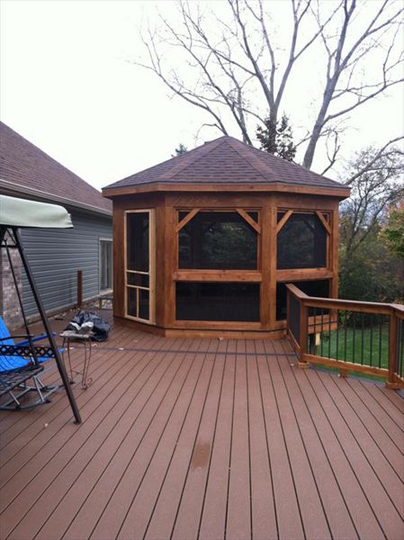 Trex select, with Gazebo