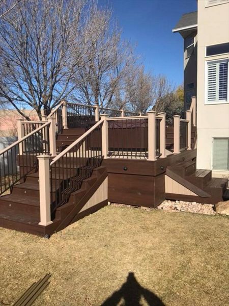 Trex Spiced Rum Decking Utah