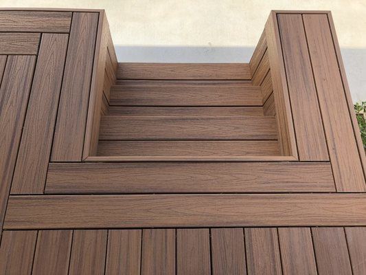 Trex Transcend Tiki Torch Decking