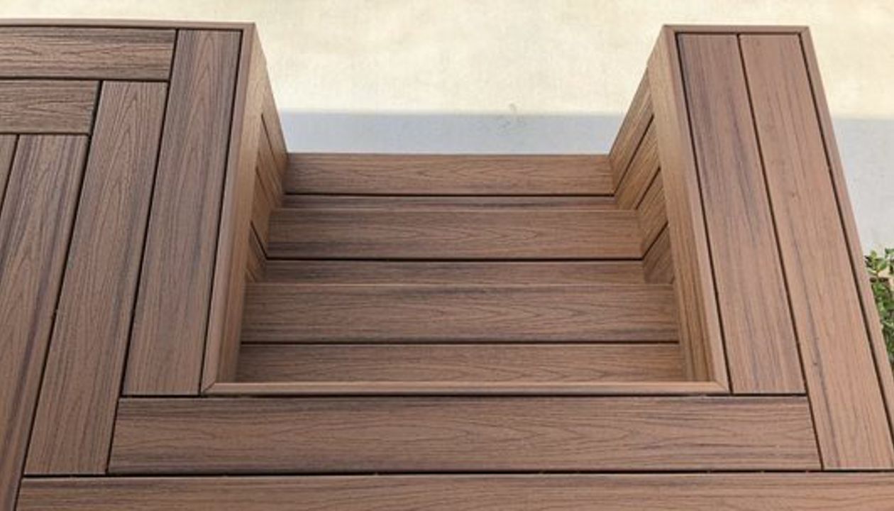 Trex Transcend Tiki Torch Decking