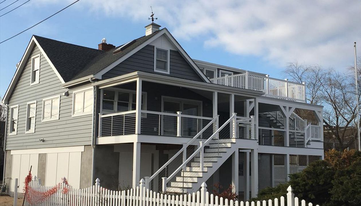 Lift/Renovation adding 2 tier deck