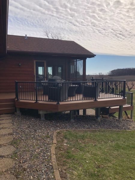 Trex Transcend Composite Decking in Delano, MN