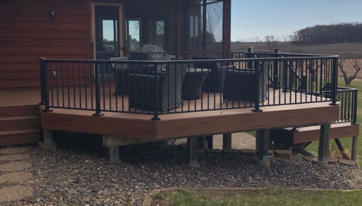 Trex Transcend Composite Decking in Delano, MN