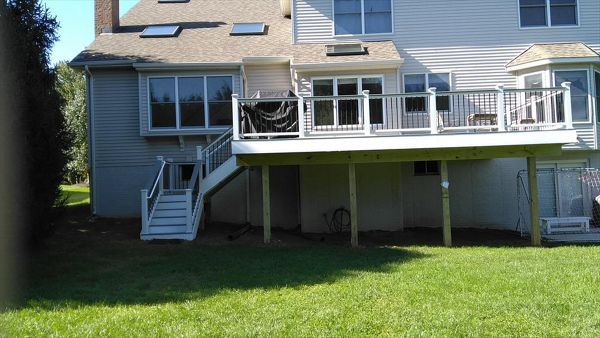 Trex Decking and Transcend Railing