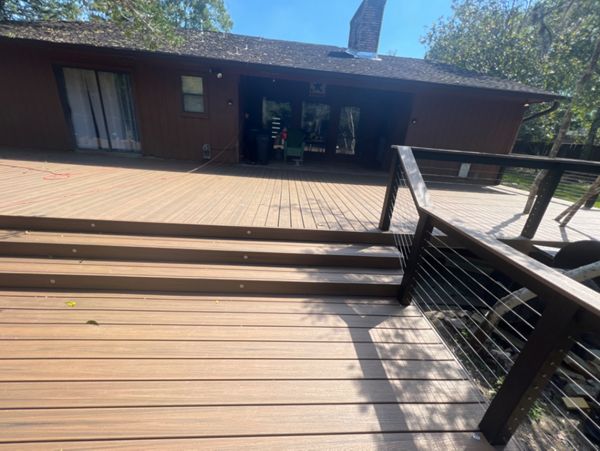 Beautiful trex deck houston deck builder