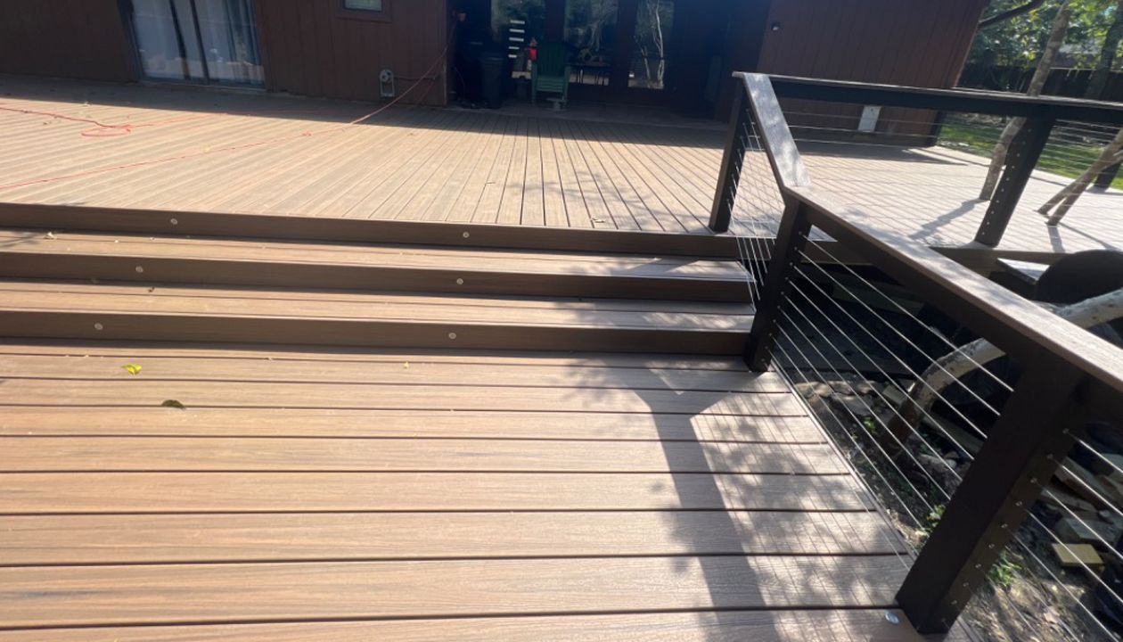 Beautiful trex deck houston deck builder