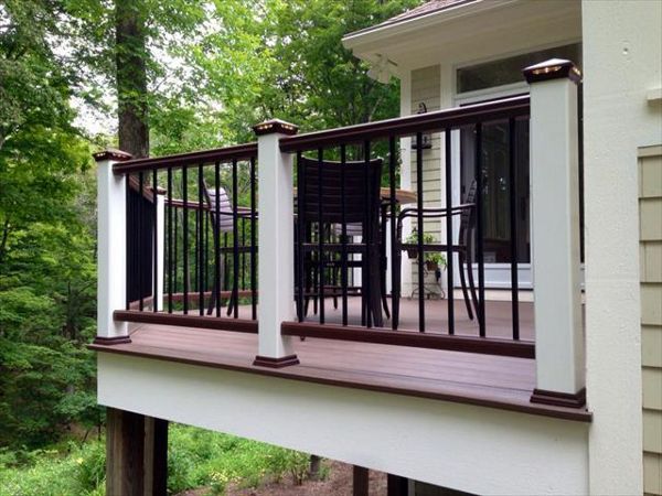 Transcend rail with aluminum balusters