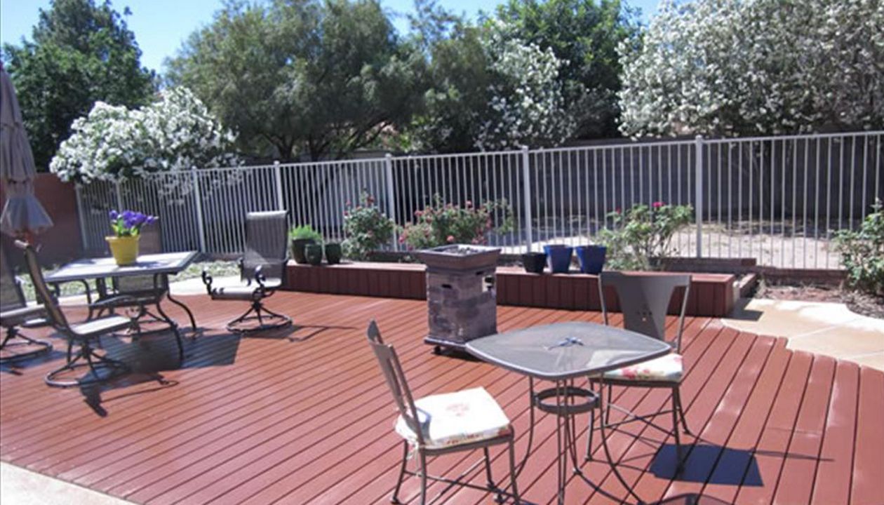 Trex Decking around pool