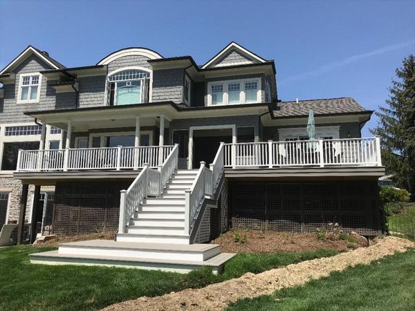 Trex Transcend Gravel Path, Transcend Railing, West Bloomfield