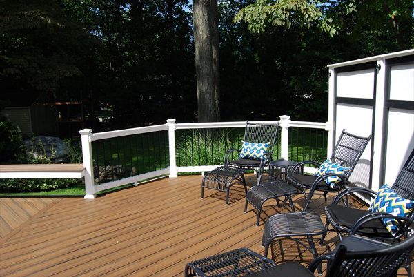 Trex Transcend Havana Gold Decking