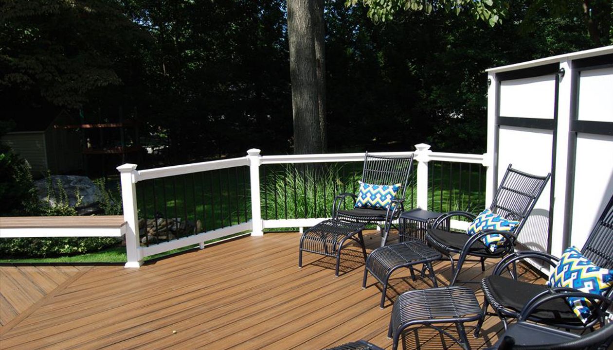 Trex Transcend Havana Gold Decking
