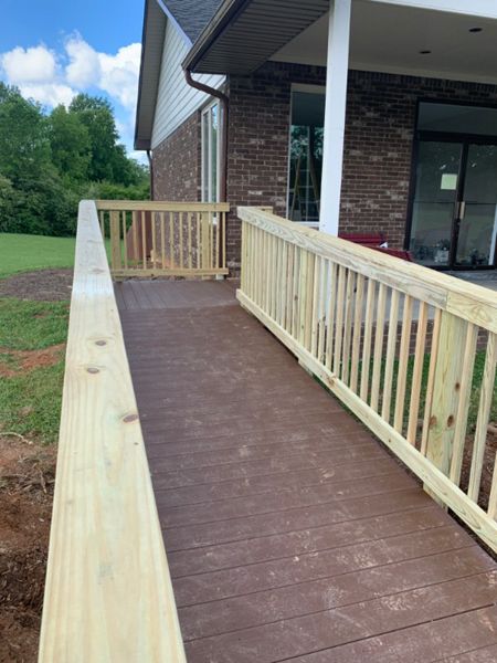 Wheelchair ramp at Central Alliance Church