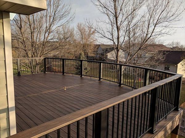 Trex Transcend Spiced Rum Decking in Sioux Falls, SD