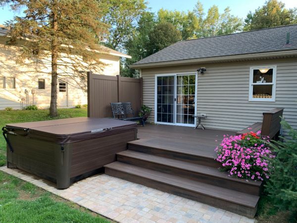 Hot Tub Deck