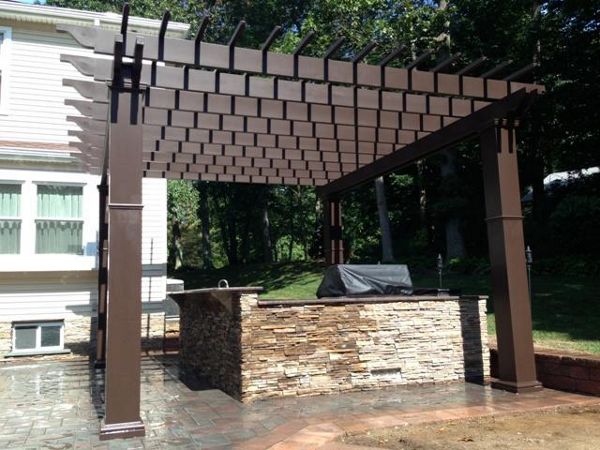 Smithtown Deck Patio and Pergola