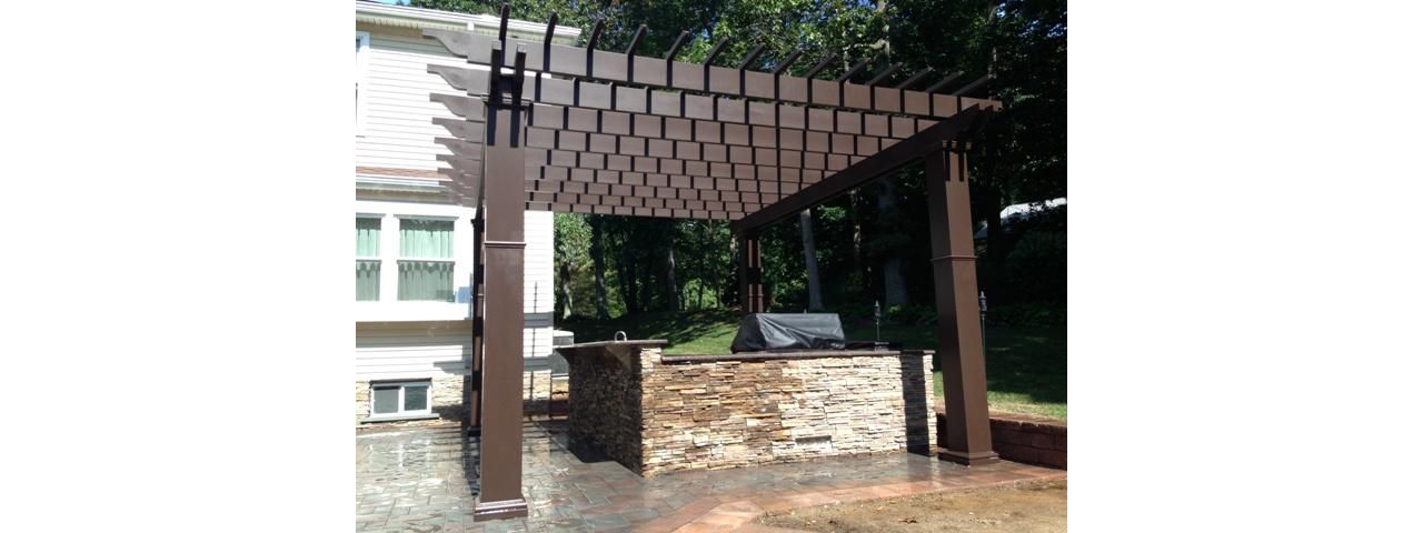 Smithtown Deck Patio and Pergola