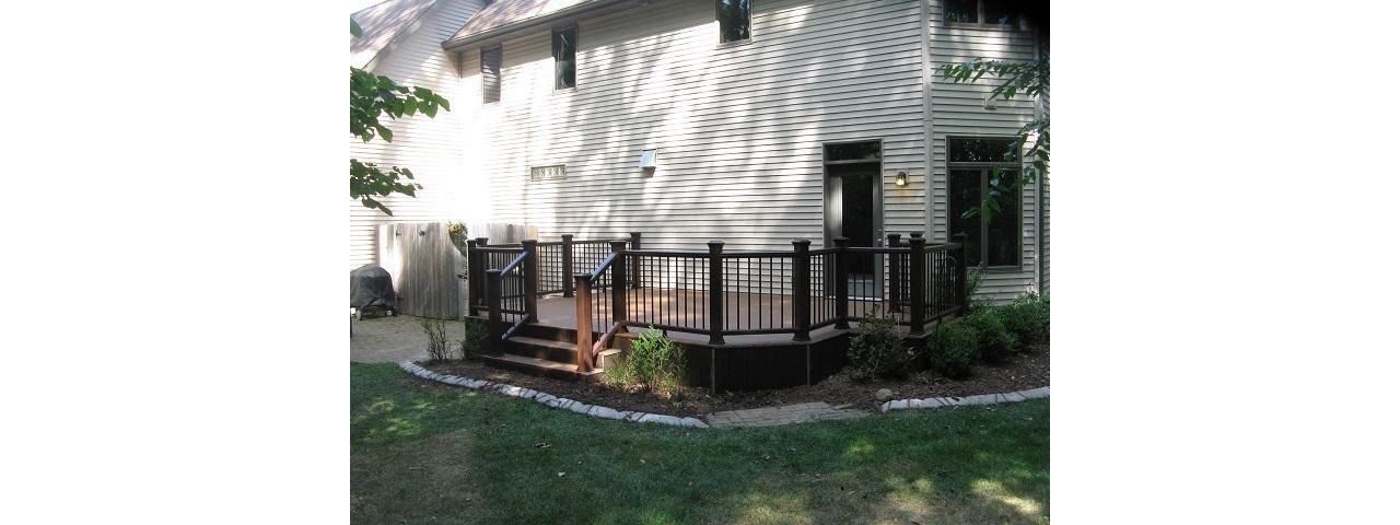 Combined Locks - Treehouse decking, Firepit rail, alum spind